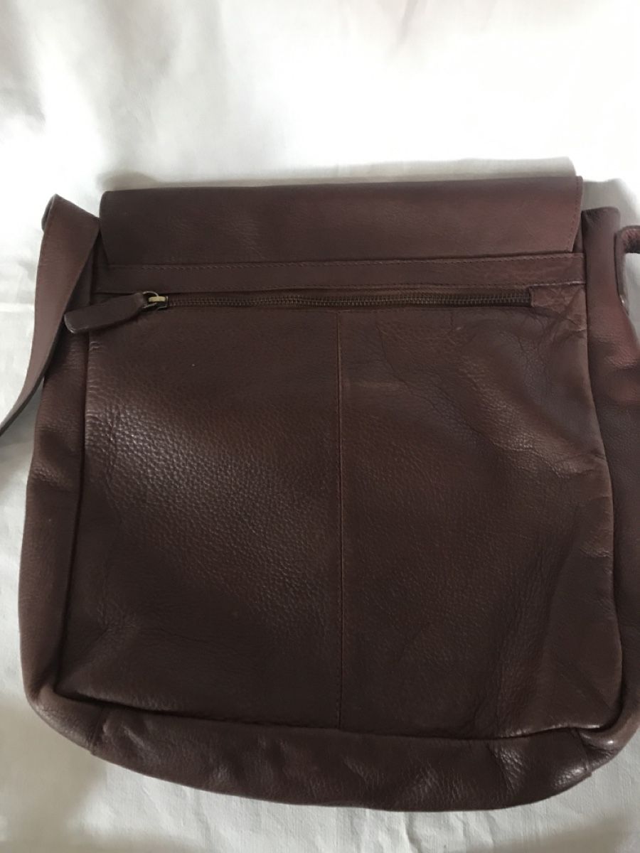 Borse: Ledertasche braun mit verstellbarem Tragriemen – Usato da Baden venduto da jdif 2