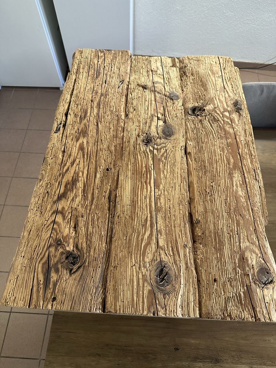 Panchine: Rustikale Holzbank einzigartiges Design, altholz aus 1600 – Usato da Seuzach venduto da Wolf936 2