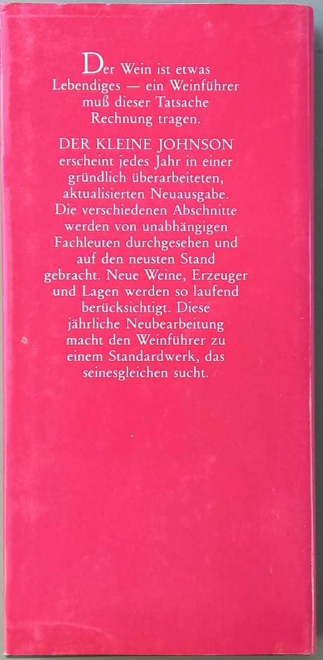 Libri: Der Kleine Johnson 1970 - Weinführer – Usato da Niederuzwil venduto da lubimaja 1