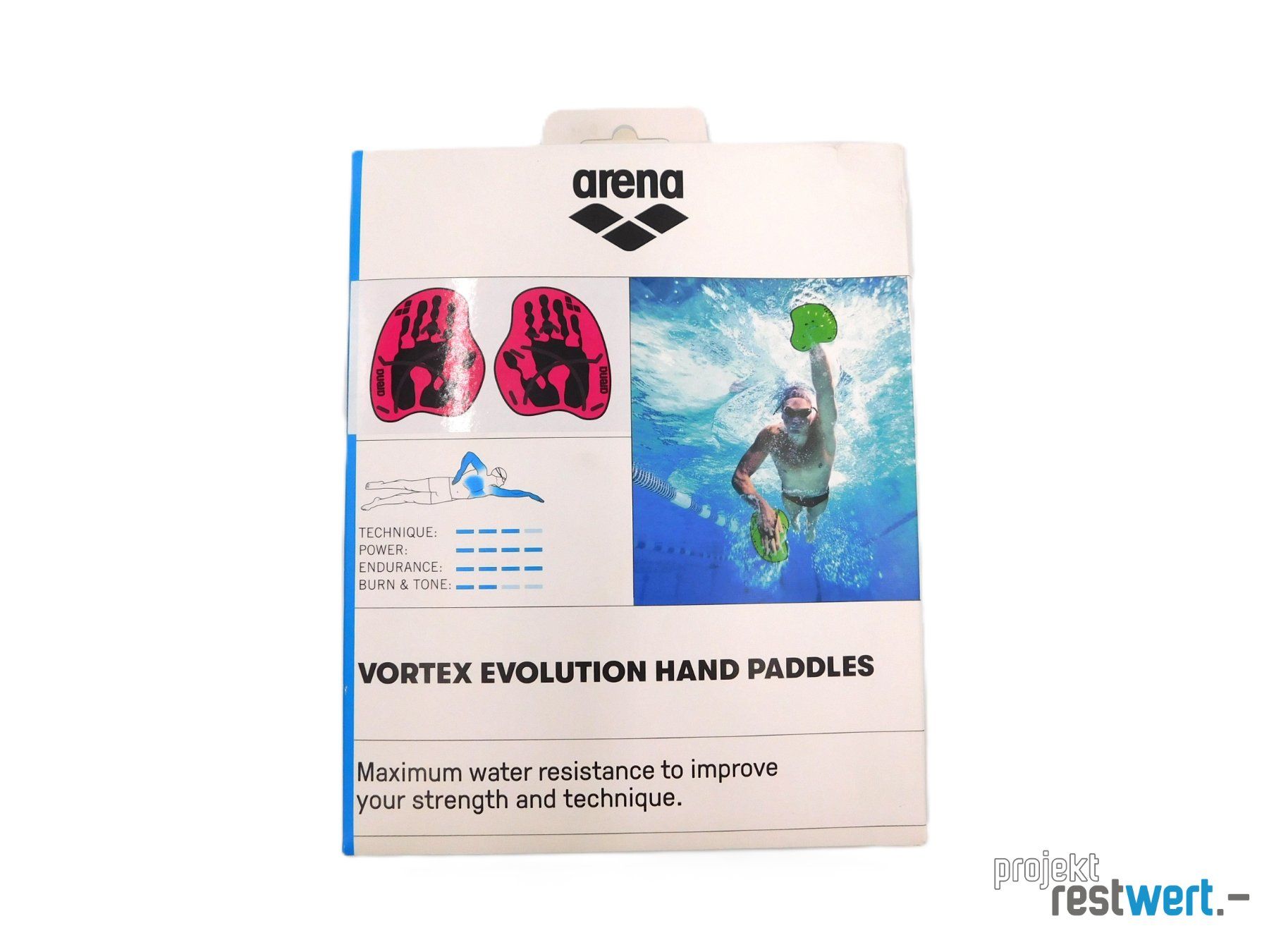 Piscine: Handpaddel Vortex Evolution von ARENA – Nuovo (secondo la descrizione) da Bülach venduto da restwert_buelach 2