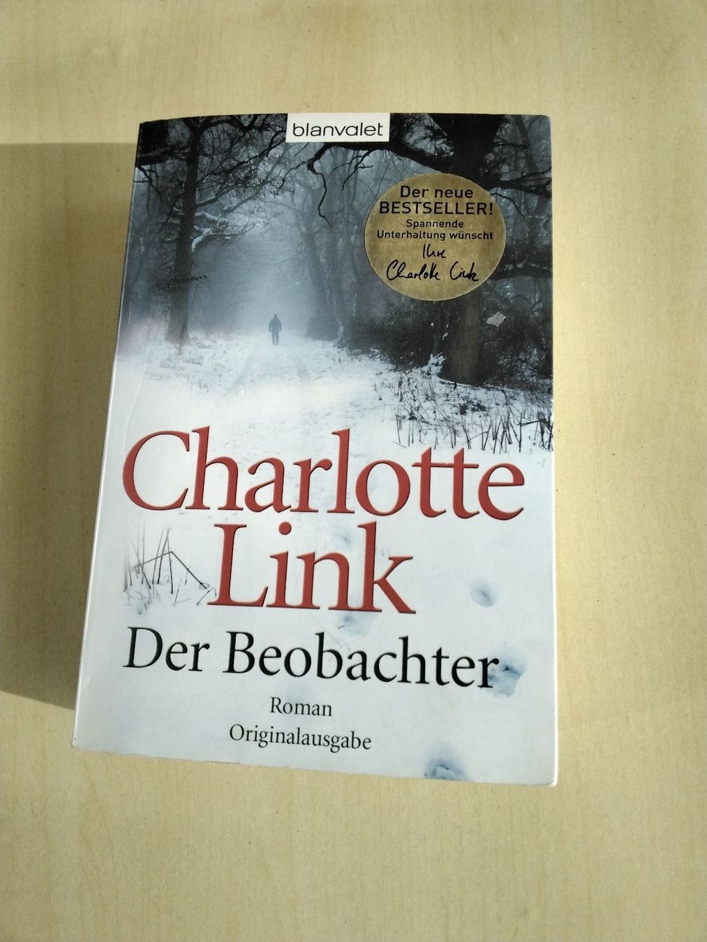 Libri: CHARLOTTE LINK DER BEOBACHTER – Usato da Biel/Bienne venduto da dasi3