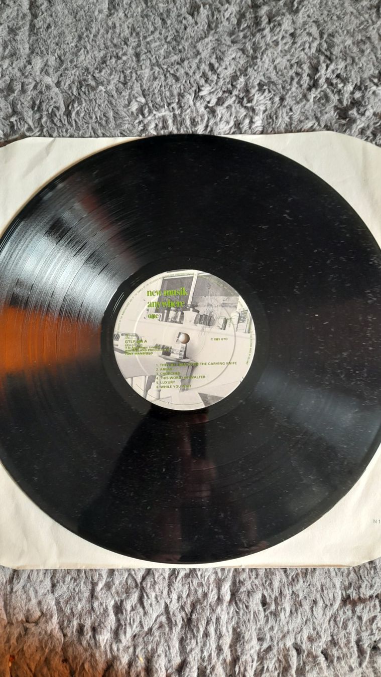 Schallplatten: NEW MUSIK    ANYWHERE      LP    VINYL – Gebraucht aus Wetzikon ZH von Ramones01 5