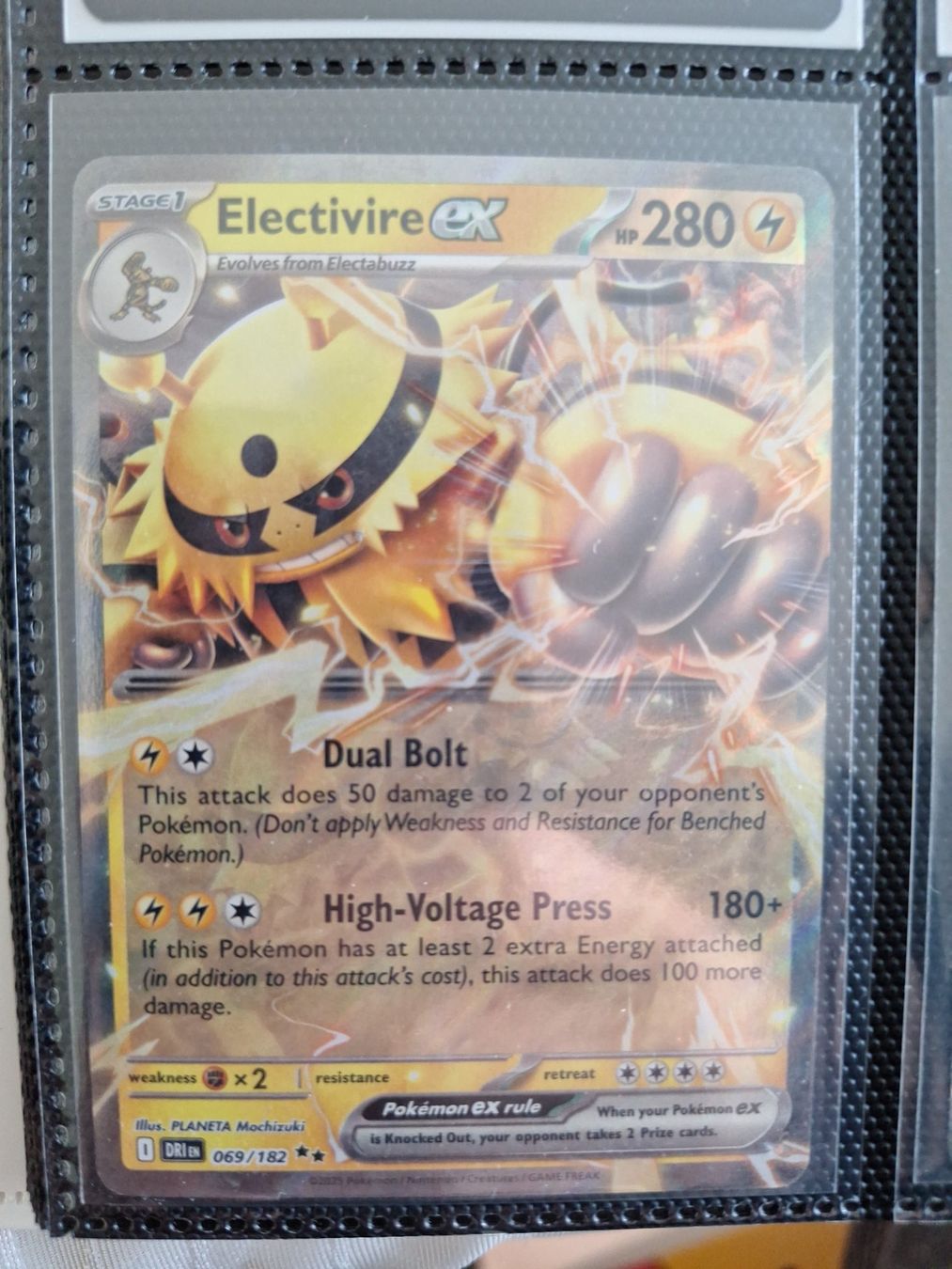 Pokémon Sammelbilder & Trading cards: Electivire ex - Pokemon TCG – Gebraucht aus Altstätten SG von GGsGameshop