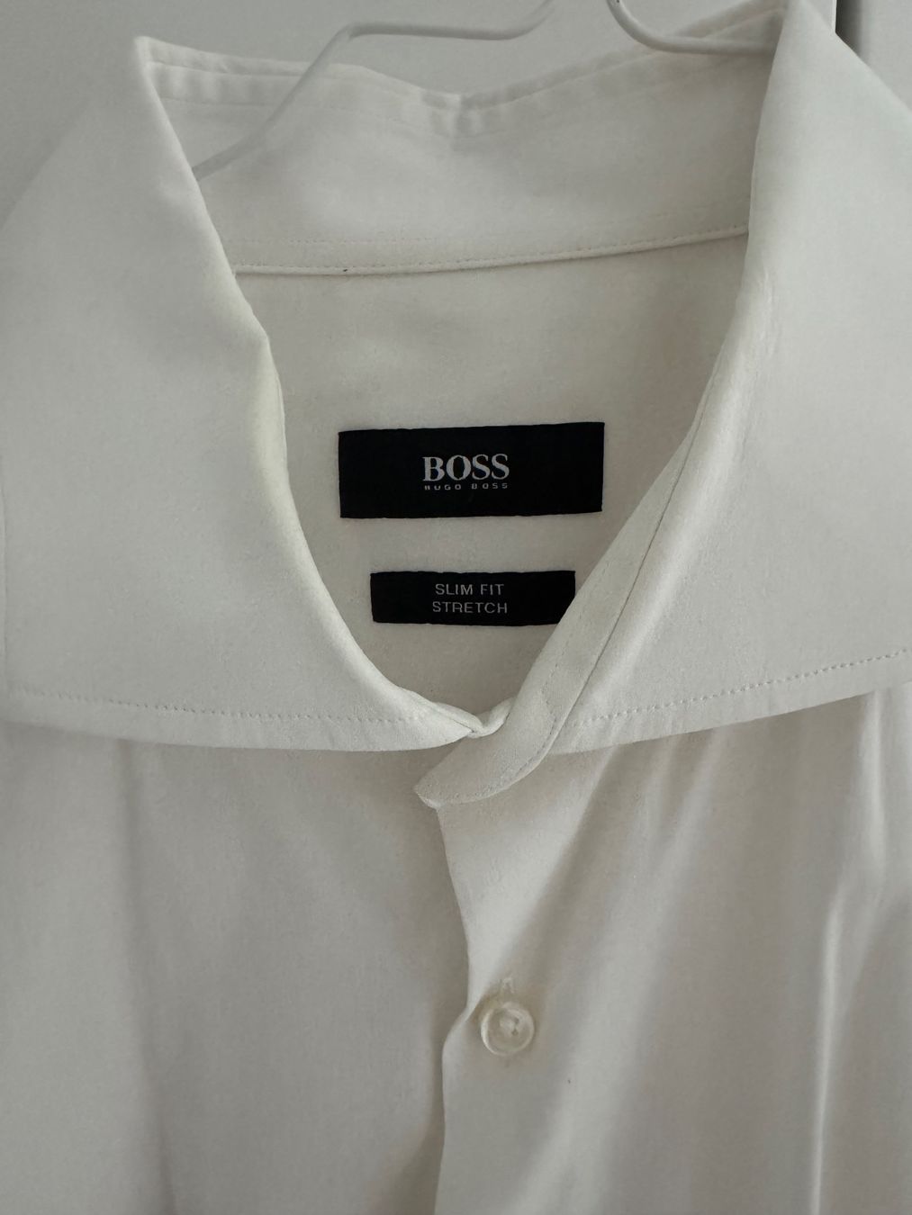 Hugo Boss Camicie: BOSS Herren Hemd Jason Weiß Gr. 41 – Usato da Zürich venduto da ebr_595v 1