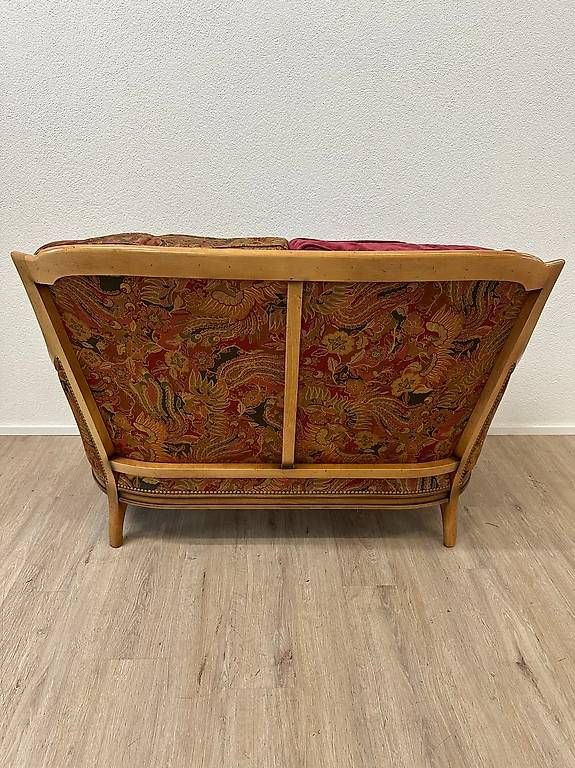 Divani: Vintage Lounge Sofa mit rotem Samtbezug – Usato da Obernau venduto da Arche_Noah_Brocki 9