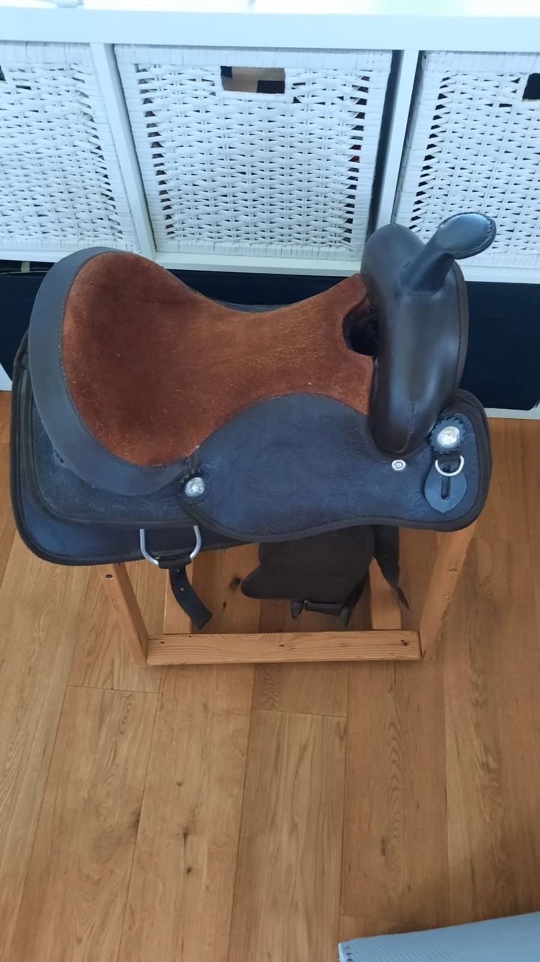 Selle & Accessori: Reitsattel mit Rollgestell – Nuovo (secondo la descrizione) da Münchenwiler venduto da Spix01 3