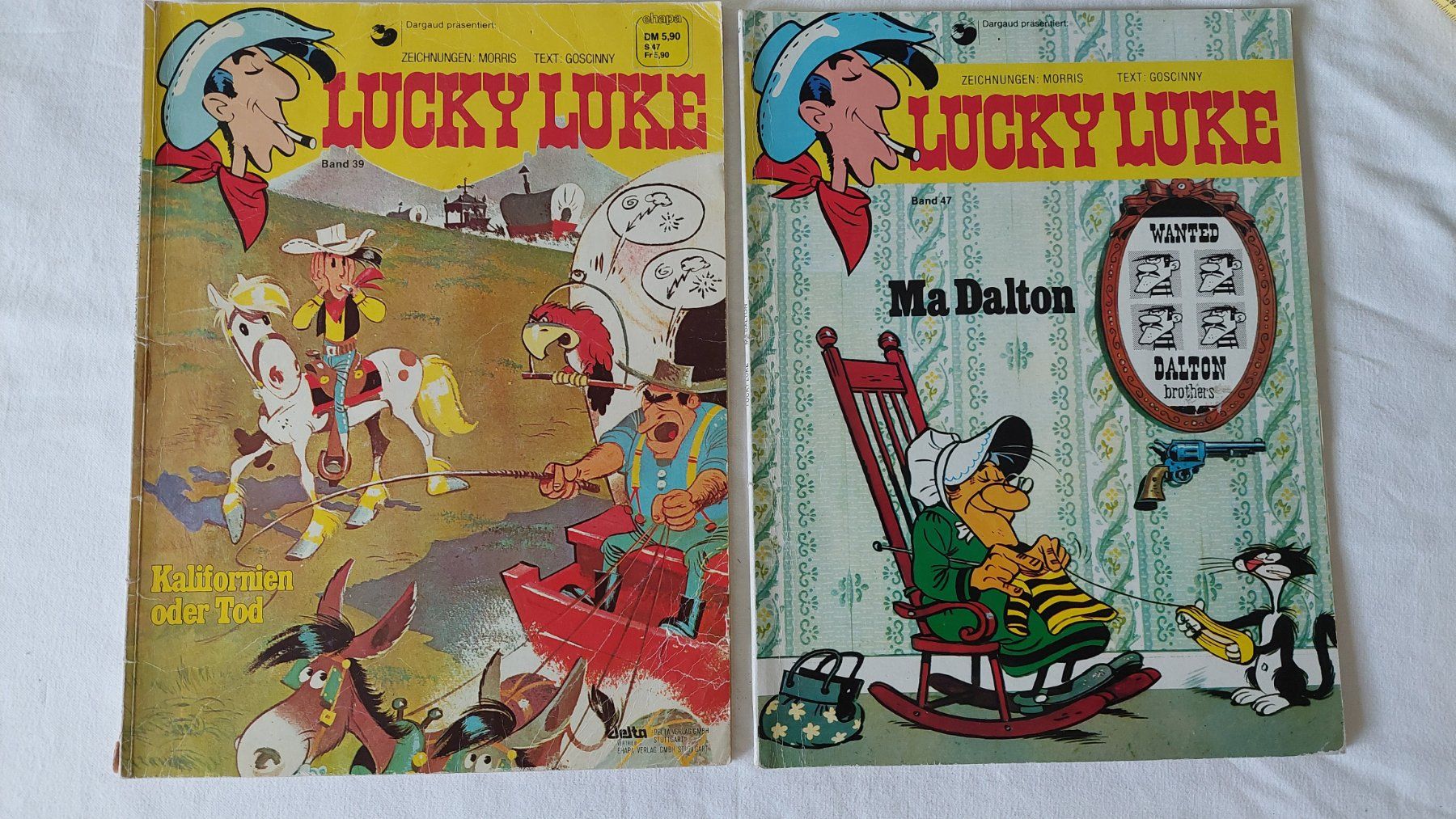 BD: 5 alte gebrauchte Lucky Luke Hefte – D'occasion à Uitikon Waldegg par Smeragol 2