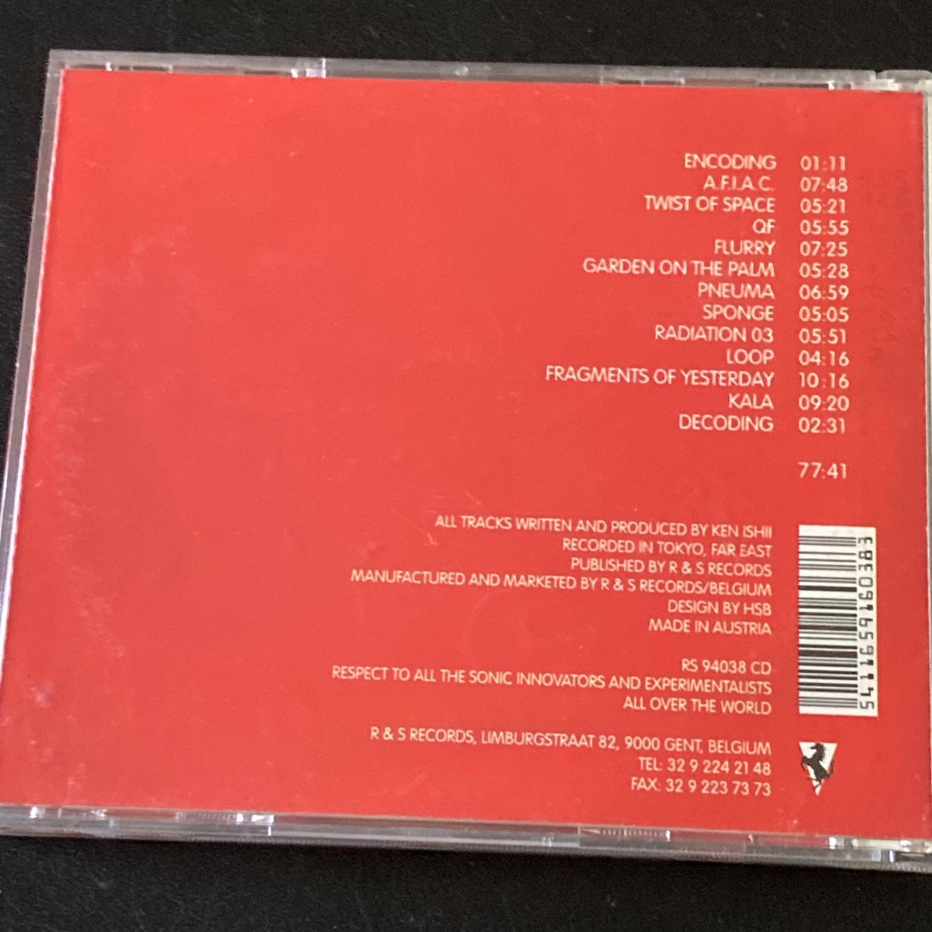 CDs: Ken Ishii - Innerelements | Techno, IDM – Gebraucht aus Bern von Ntsamina 1