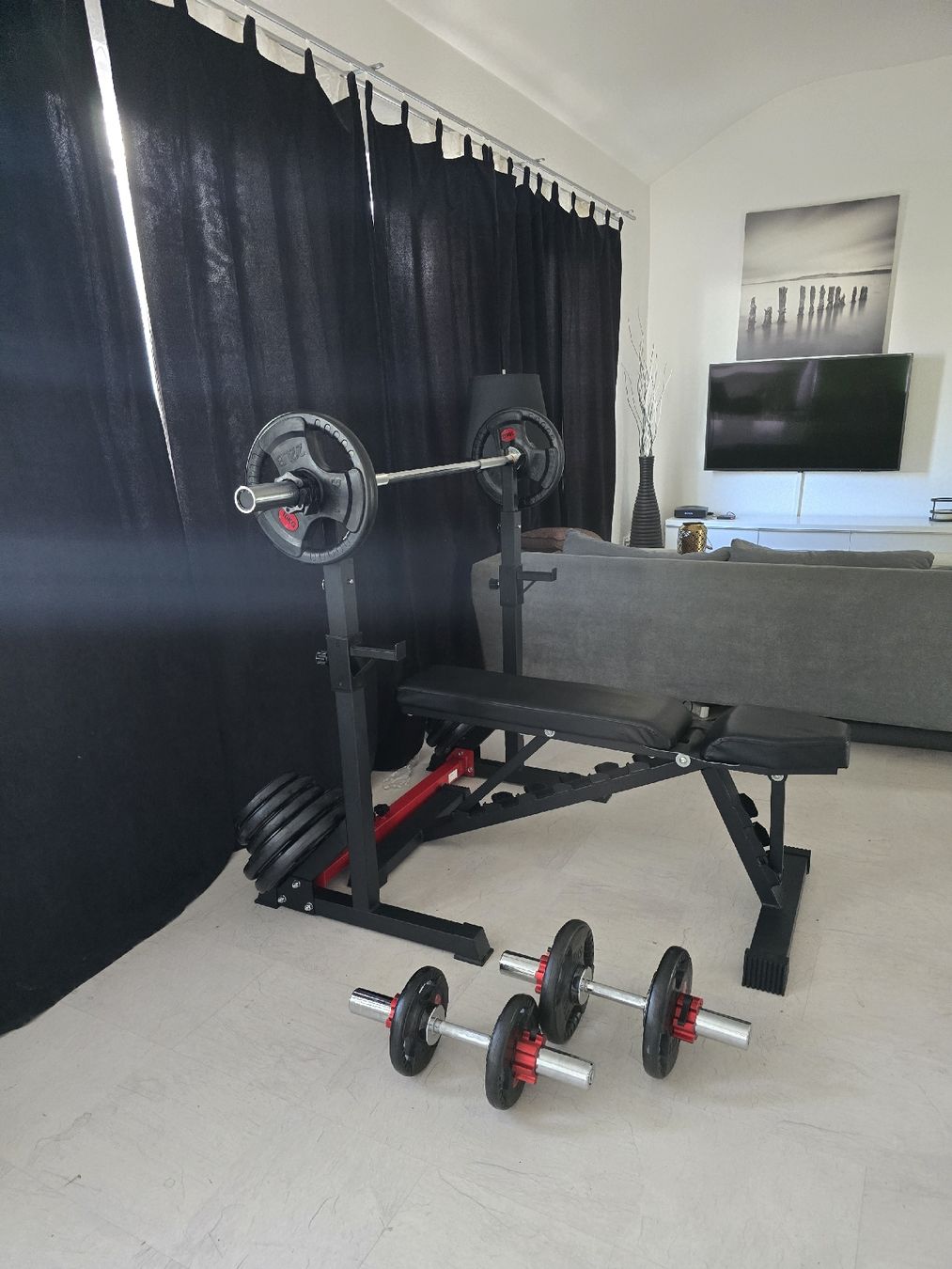 Manubri & Pesi: Komplett Homegym  – Usato da Derendingen venduto da S.Skorbi 5