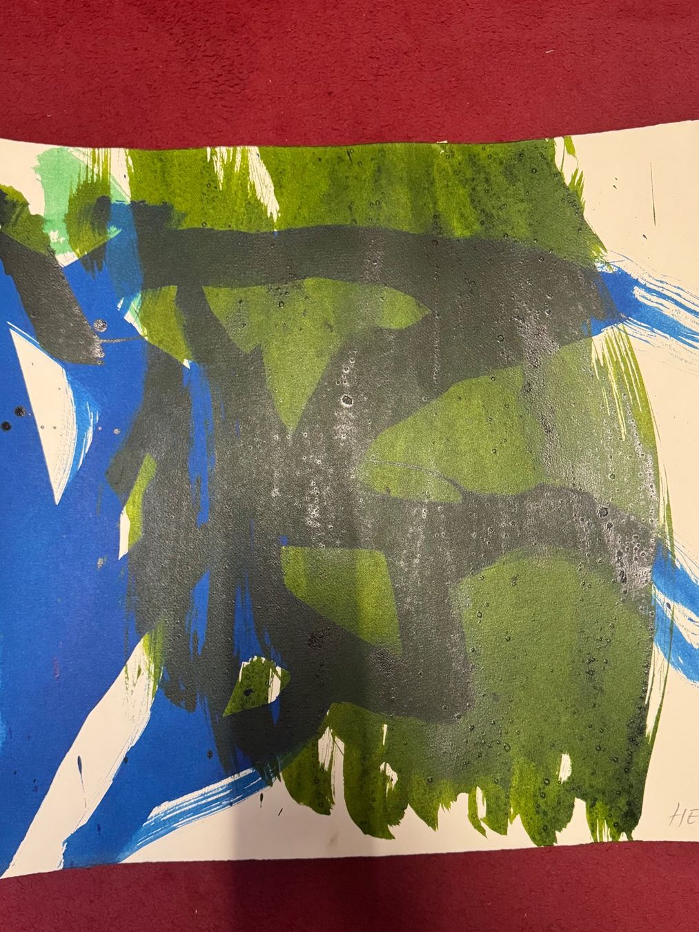 Dipinti: Aquarell Hand signiert Bild – Usato da Schlieren venduto da Freundlich02 2