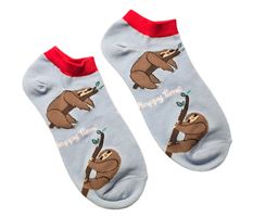 Sneaker-Socken Faultiere / Sloths