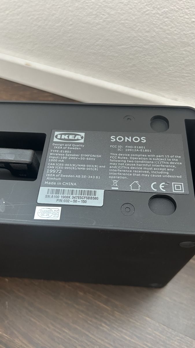 Sonos Casse acustiche: Sonos IKEA Symfonisk – Usato da Zürich venduto da vlh_528b 3