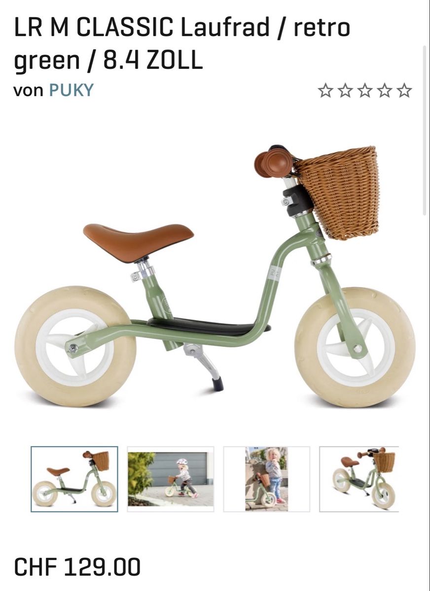 Puky Fahrzeuge für Kinder: Laufrad von Puky – Gebraucht aus Seltisberg von Buddy1000 3