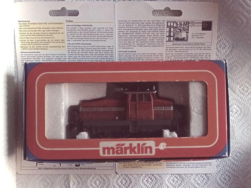 Märklin 3044, digital DCC, OVP 2