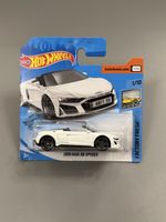 Hot Wheels Audi R8 Spyder, 2019, Weiss, Sammlerstück! 1:64