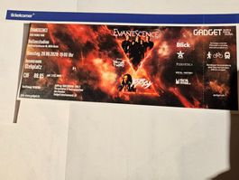 1 Evanescence Ticket Stehplatz