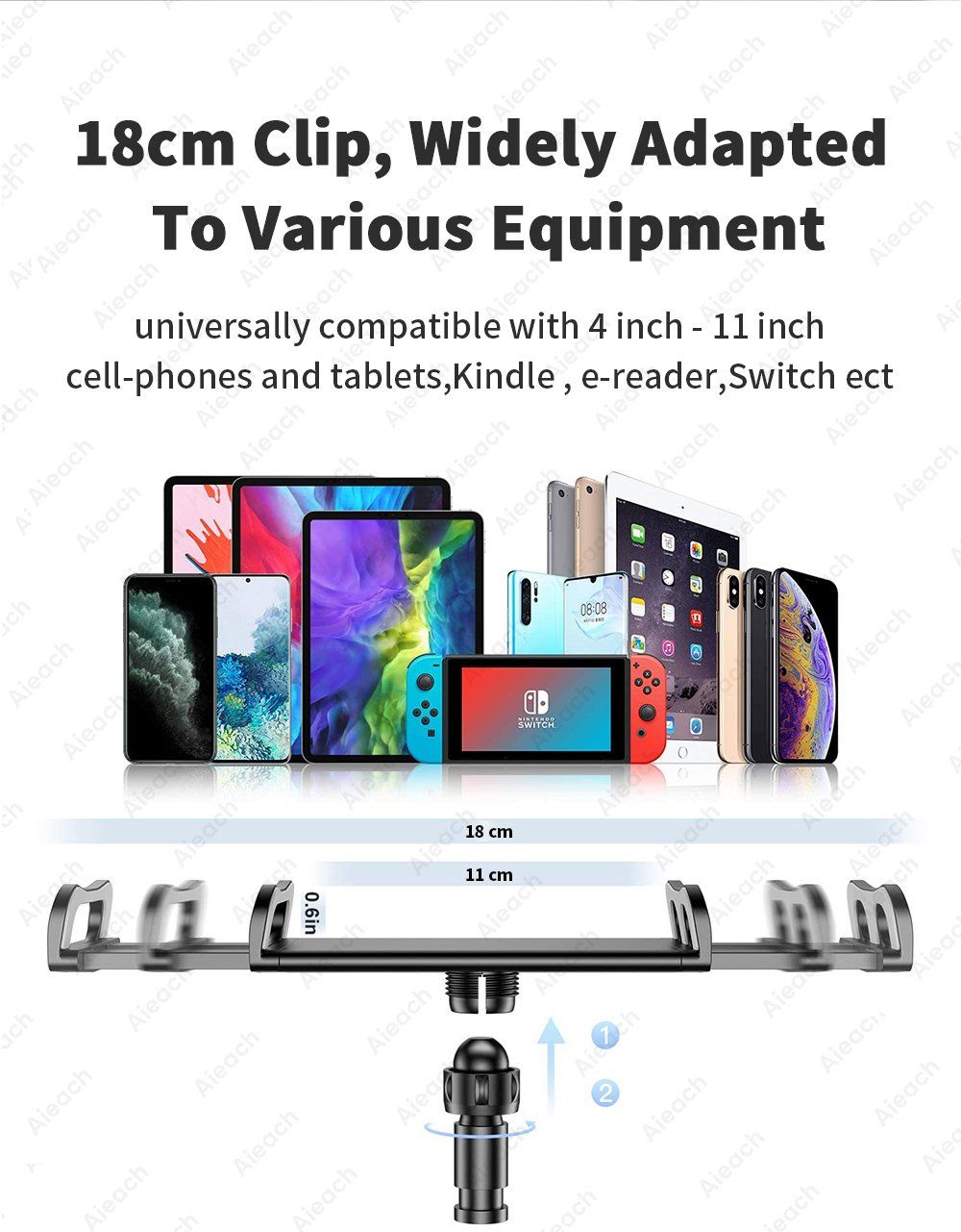 Bildschirmhalterung: ✅ NEU Handy Tablet Halterung lang 100cm – Neu und originalverpackt aus Wittenbach von ChinaSeidenstrasse 8