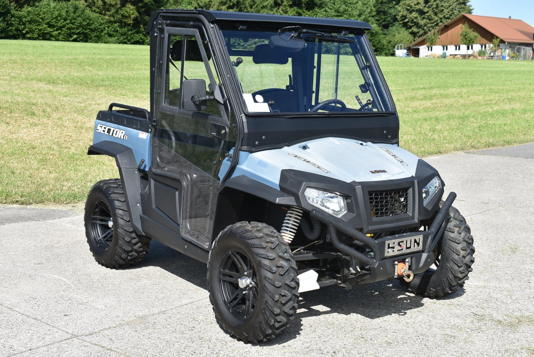 Quads: HISUN Sector E1 Elektro 4x4 – D'occasion à Sempach-Station par dragster410