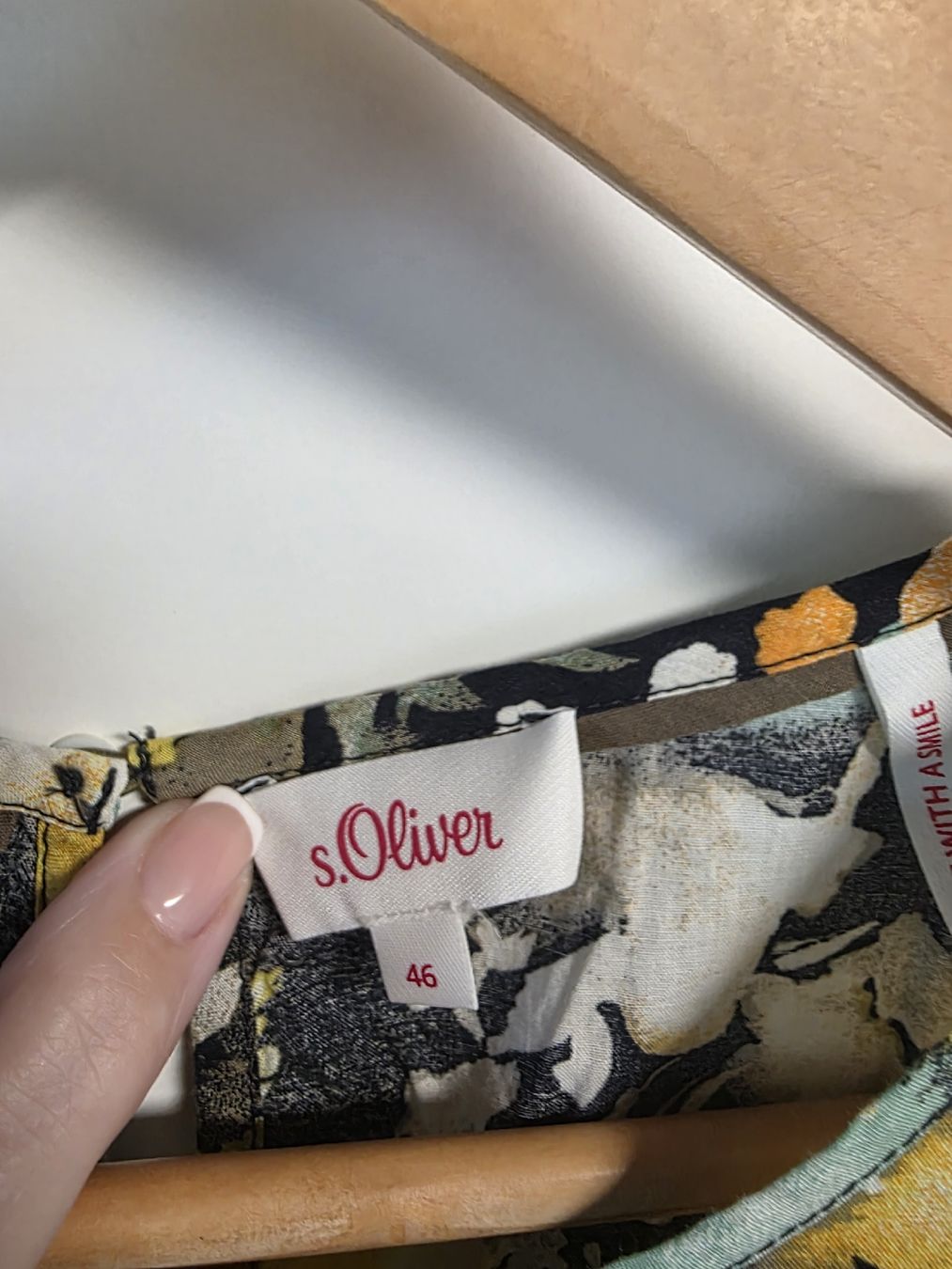 S.Oliver Camicette: s.Oliver floral print size 44 good condition – Usato da Volketswil venduto da mic_27b5 2