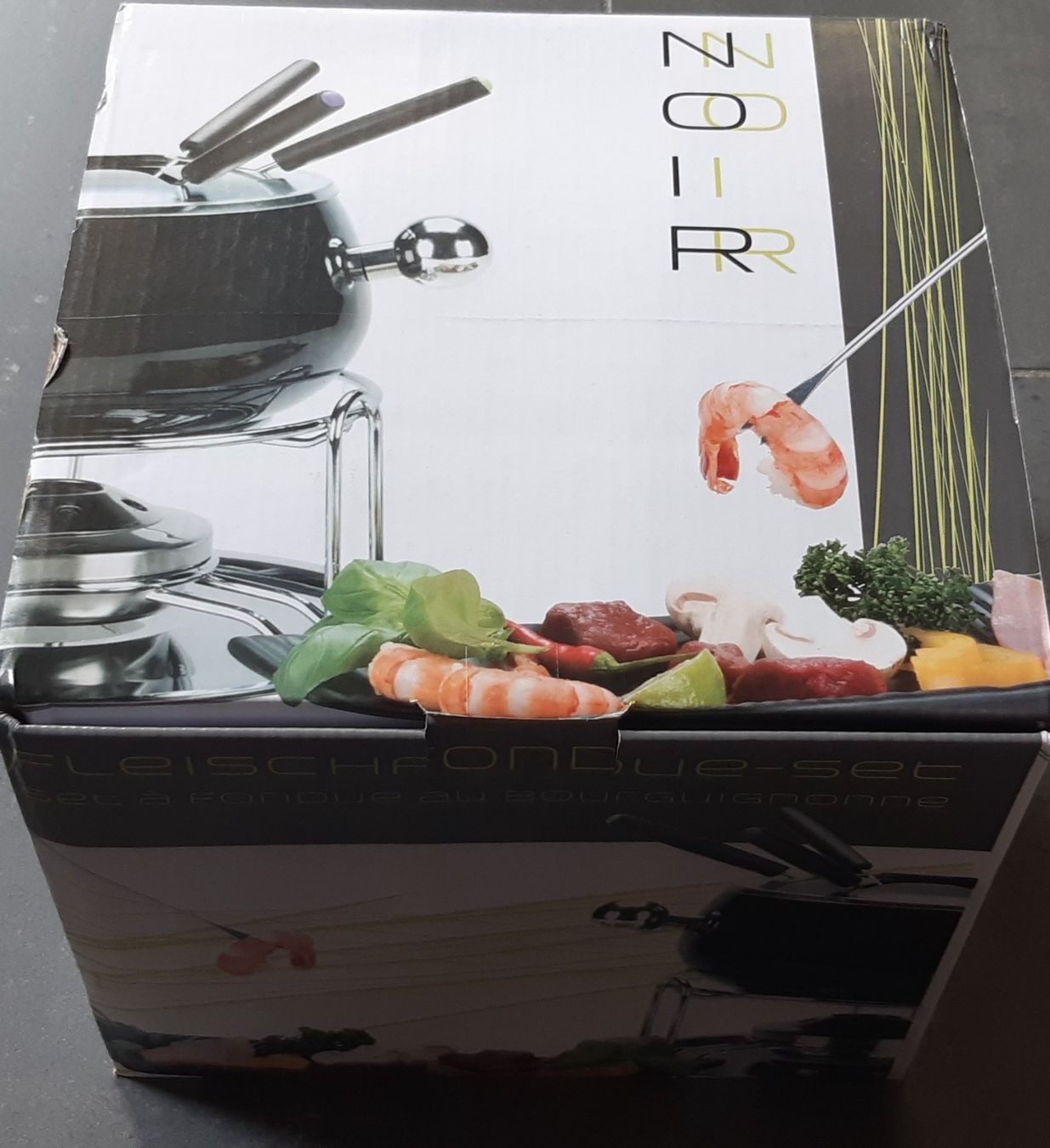 Padelle: Fleischfondue-Set – Nuovo e nell'imballaggio originale da Richterswil venduto da ADIACE010 1