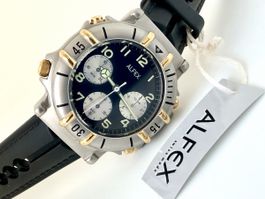 Orologio Alfex vintage nuovo crono uomo