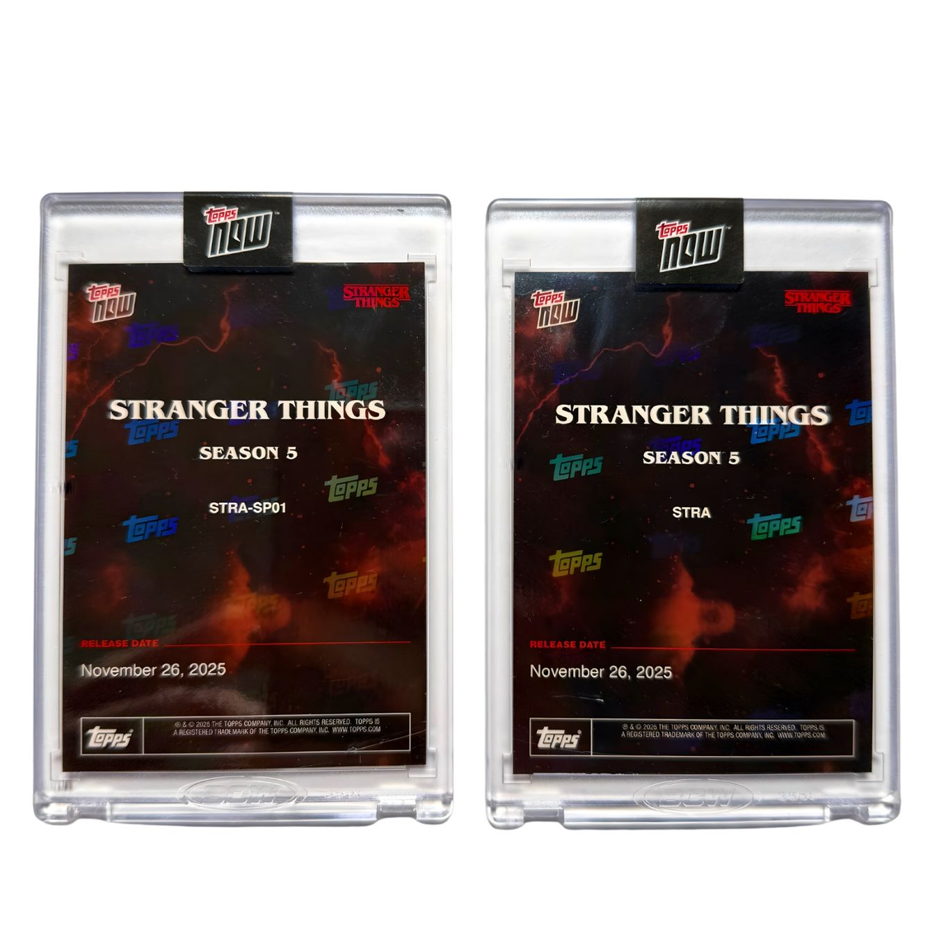Topps Carte collezionabili: 2025 Topps Now Stranger Things - "One Last Adventure" Bundle – Nuovo e nell'imballaggio originale da St-Légier-Chiésaz venduto da GemMintCH 1