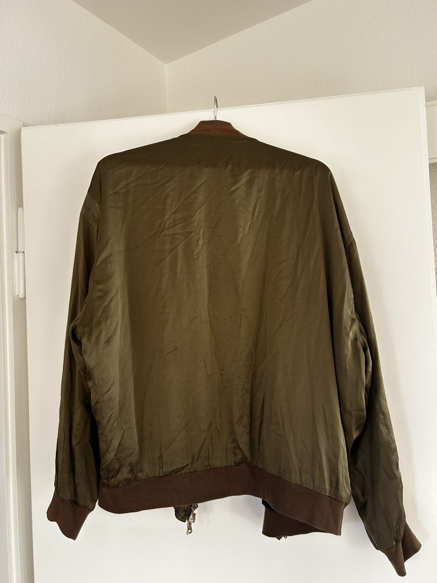 Balmain Jacken: Green Balmain Bomber Jacket – Gebraucht aus Zürich von niklassg 1