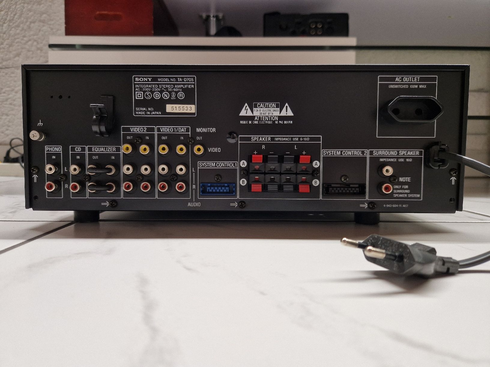 Sony Amplificatori: Sony TA-D705 – Usato da Arbon venduto da Mayak_Sound 5
