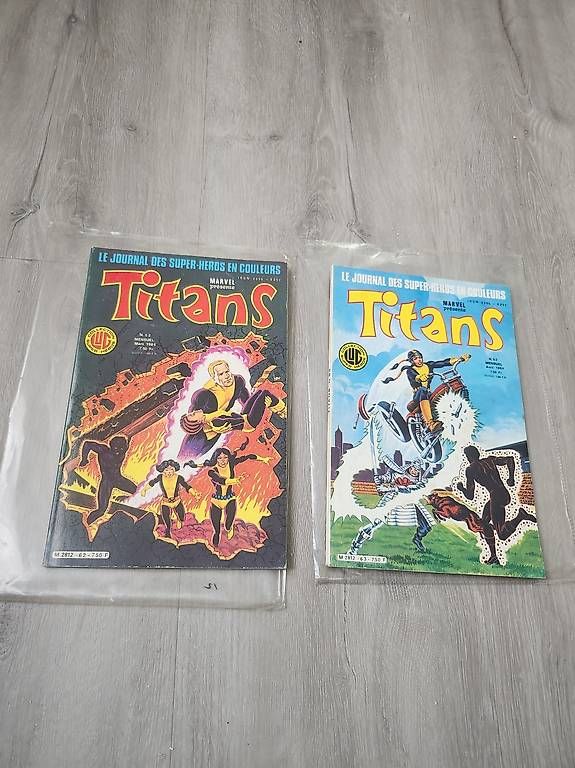 Comics: Bande dessiné marvel présente titans 62 et 63 – Gebraucht aus Romont FR von Alejandro111
