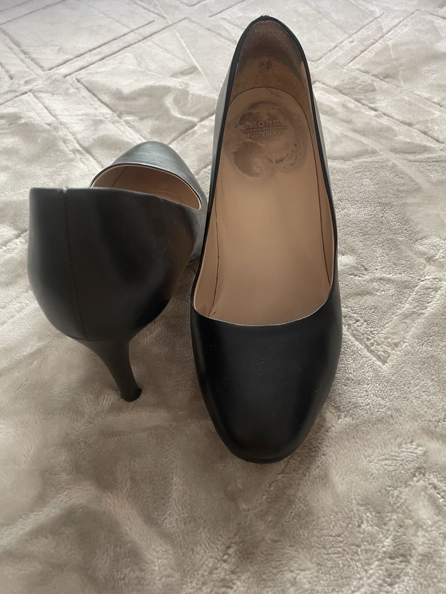 Navyboot Damenschuhe: Pumps Navyboot schwarz Leder Grosse  38 – Gebraucht aus Zürich von Maggi1980 1