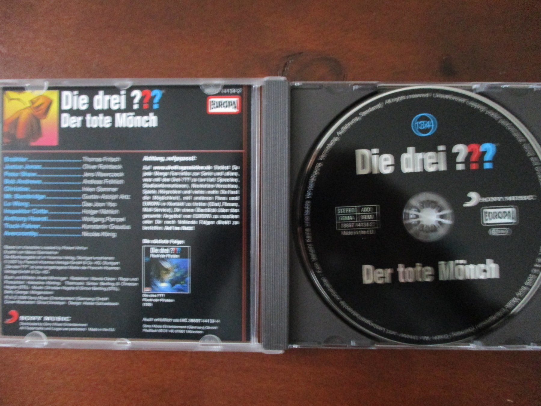 Audiolibri: Die drei Fragezeichen Folge 134 – Usato da Liestal venduto da Disc-Point 1