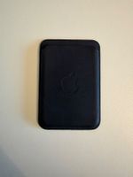Porte‑cartes en tissage fin pour iPhone avec MagSafe