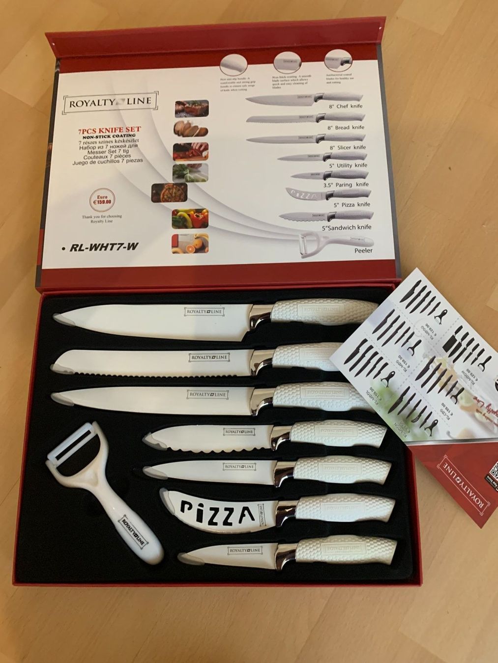 Coltelli: 7 PCS Knife Set Royalt-Line – Nuovo e nell'imballaggio originale da Uznach venduto da enrico06 2