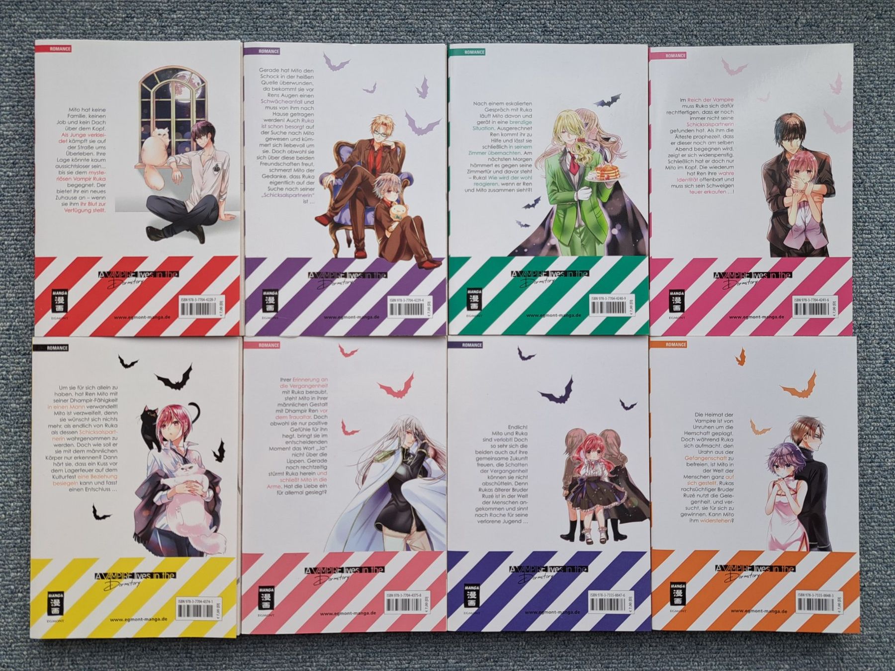 Fumetti: Vampire Dormitory 1-8 Manga 1.Auflage – Usato da Killwangen venduto da KIANA08 1