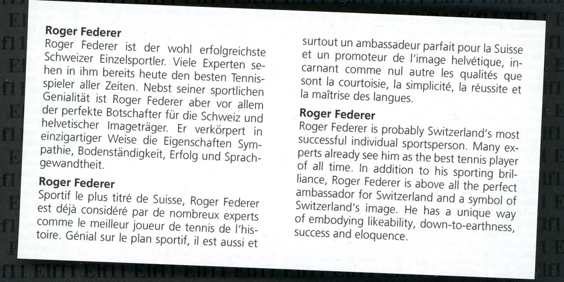 Alle Münzen: CHF__20.00 2020 Roger Federer PP # 8156 20 Franken – Neu und originalverpackt aus Widnau von Elf11 3