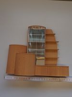 Puppenhaus Möbel 5er, Massivholz Set (No13)