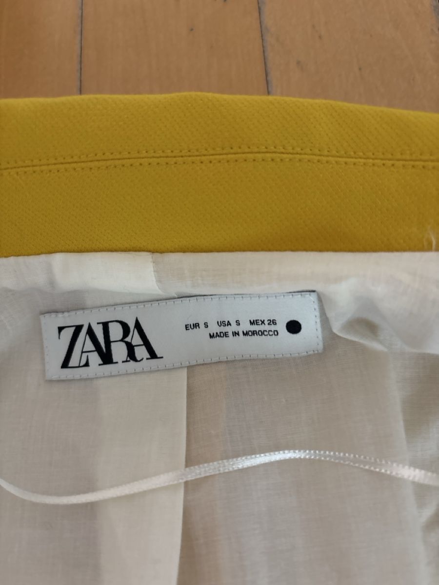Zara Giacche: Zara Blazer, Gr. S, Sonnengelb - Hingucker! – Nuovo (secondo la descrizione) da Embrach venduto da Dmoney 3