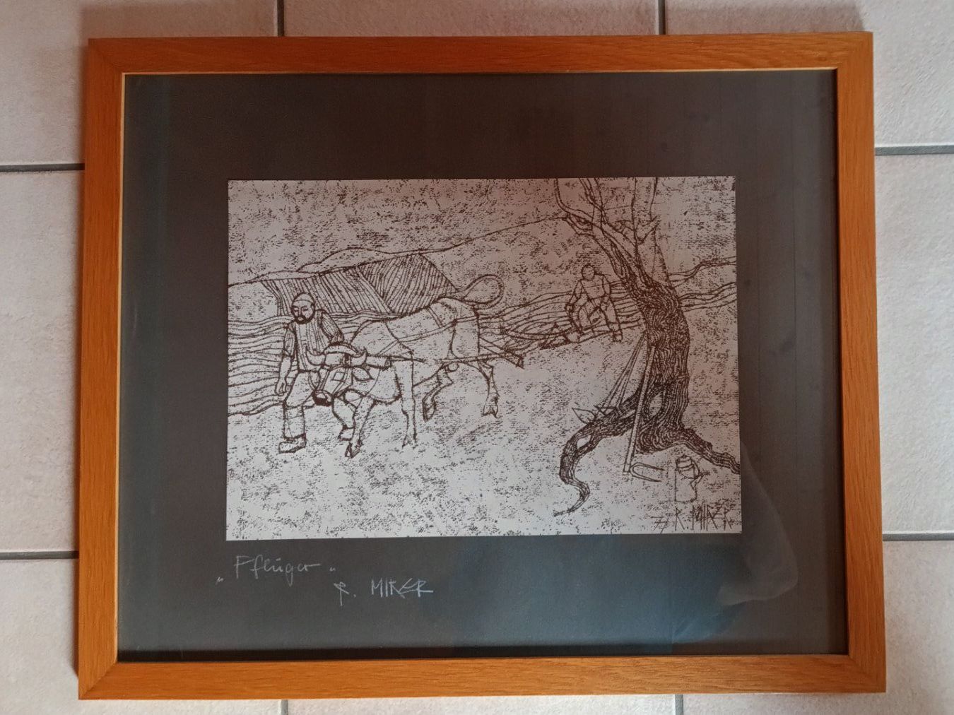 Grafica & Litografie: Rudolf Mirer, Lithographie – Usato da Prugiasco venduto da artemarc