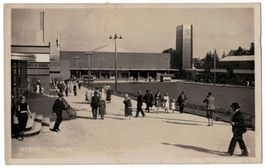 Bern 1931 - HYSPA, Festhalle, belebt