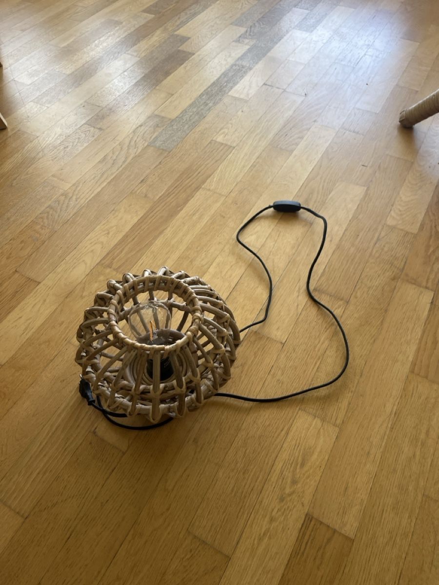 Lampen: Korb Lampe – Gebraucht aus Wetzikon ZH von kingbob72