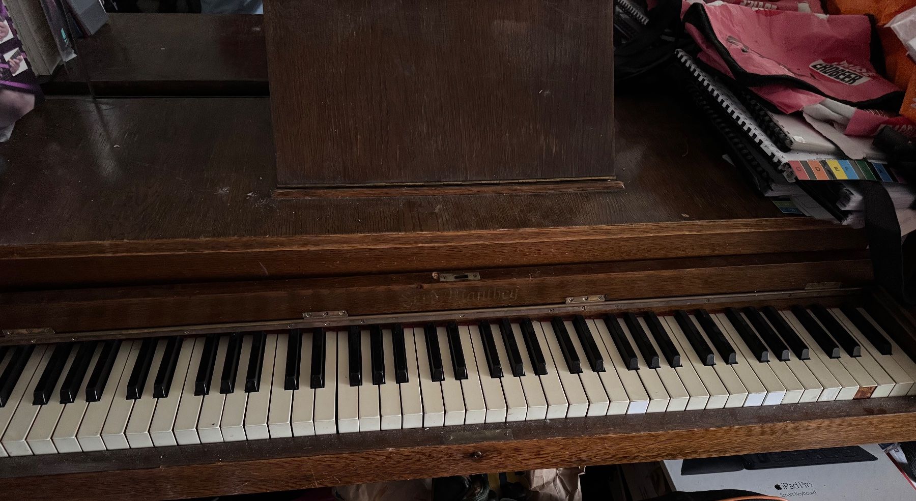 Musikinstrumente: Antike Mini Klavier 6.5 Oktaven – Gebraucht aus Grabs von mayram27 1