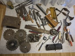 Handwerkzeug Konvolut diverse Werkzeuge gebraucht