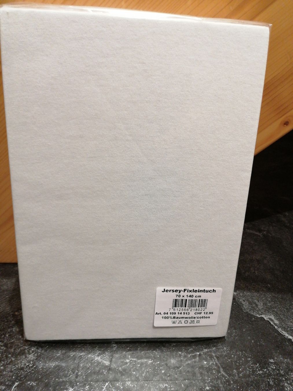 Letti: Jersey-Fixleintuch 70 x 140cm – Nuovo e nell'imballaggio originale da Schwellbrunn venduto da Chnobli13