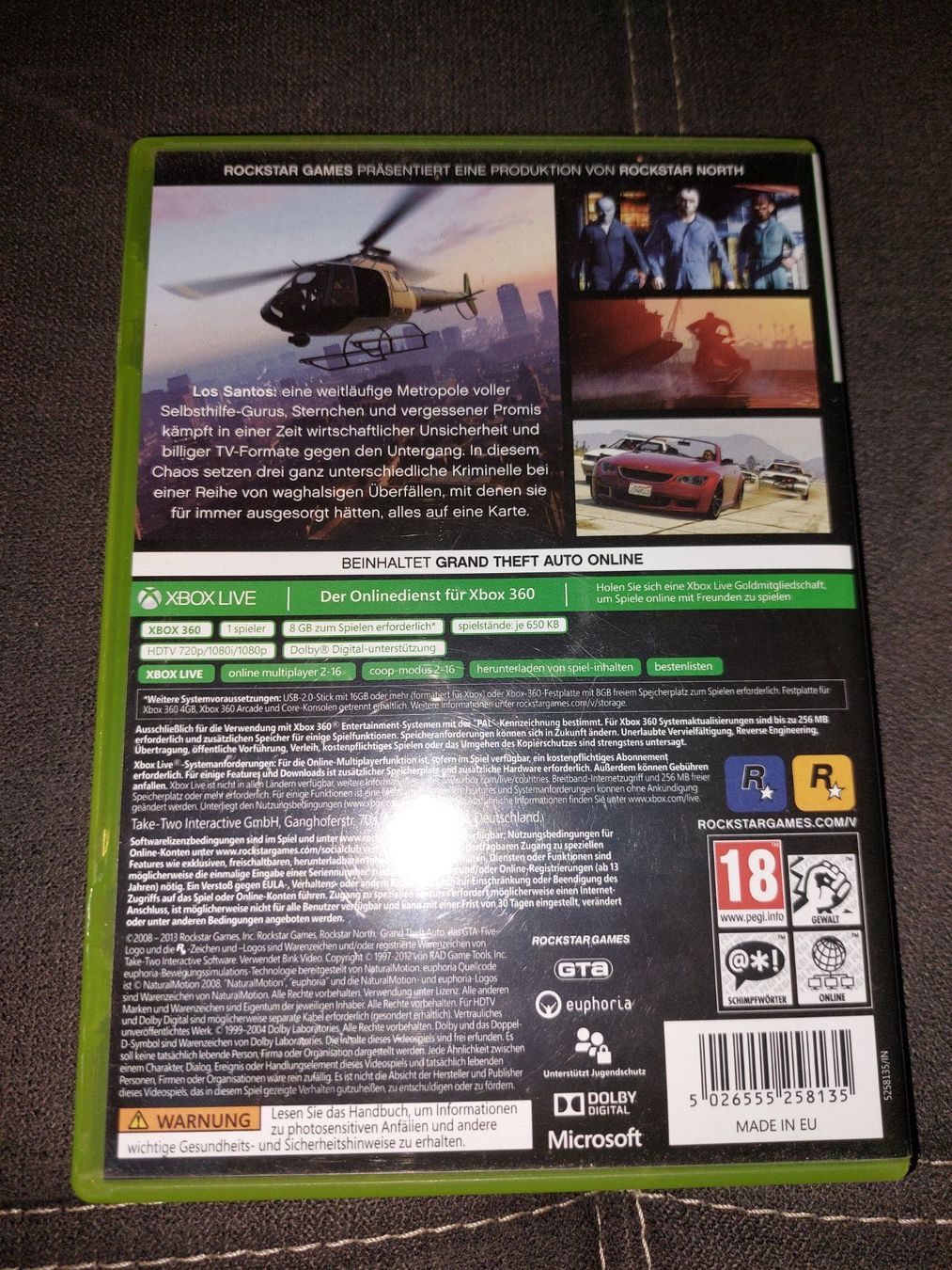 Giochi: Grand Theft Auto IV Five Xbox 360 – Usato da Schenkon venduto da 1996234 1