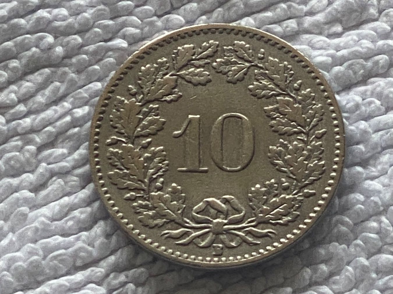 Tutti le monete: 10 centimes/rappen 1920 – Usato da Nyon venduto da Ilmi09 1