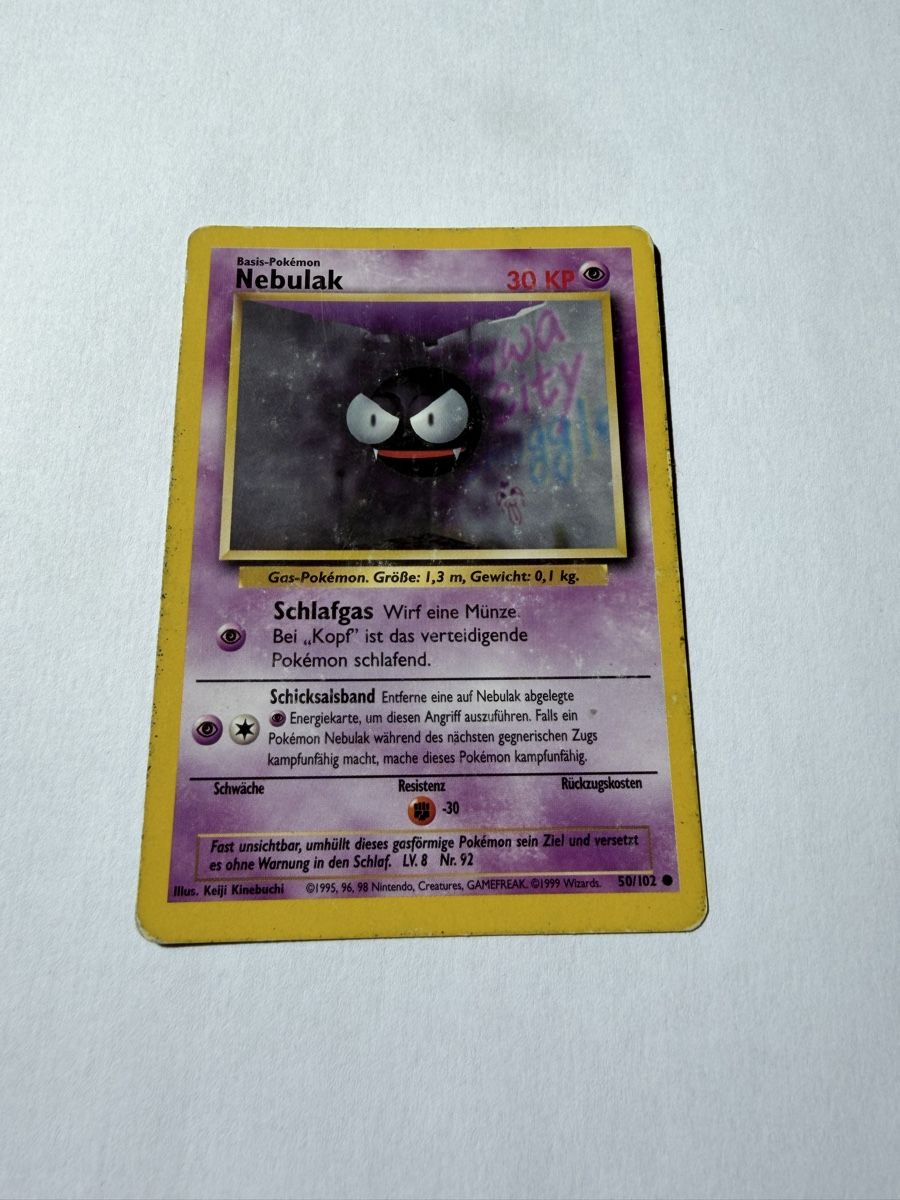 Pokémon Carte collezionabili: Pokemonkarte Nebulak Base Set – Usato da Willisau venduto da Neiro77