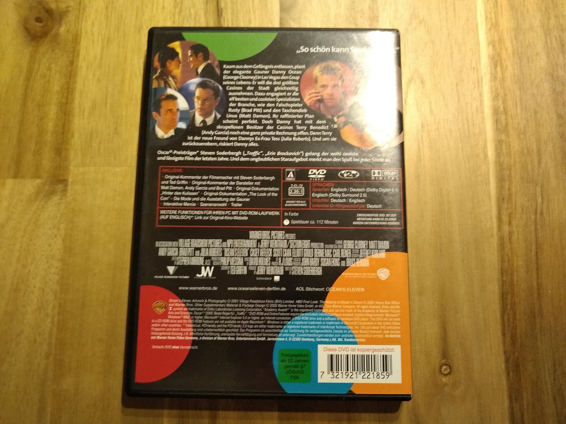 Tutti i DVDs: Ocean's Eleven – Usato da Olten venduto da prusik02 2