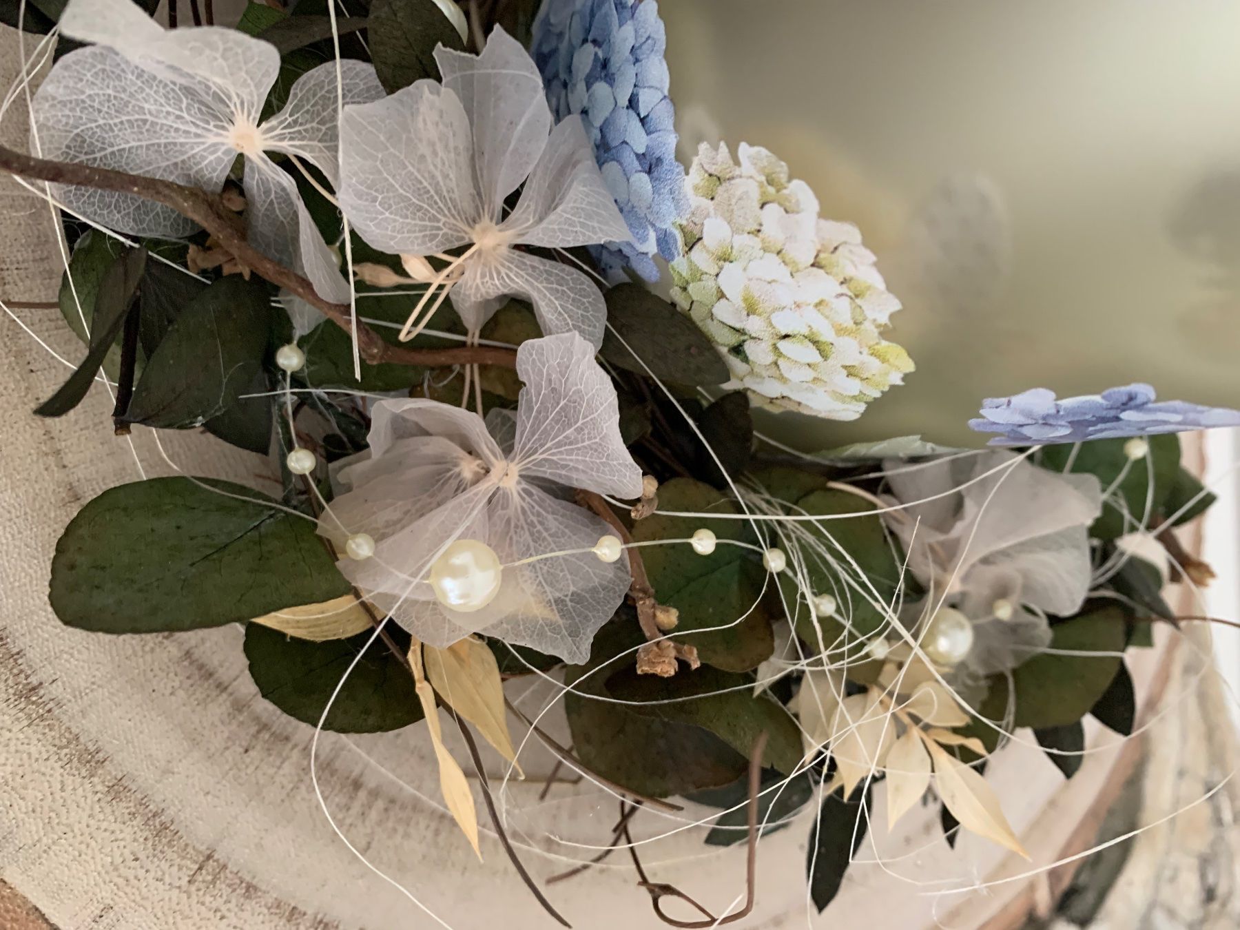 Tutte le decorazioni: Windlicht mit Hortensien/Arrangement – Nuovo e nell'imballaggio originale da Diepoldsau venduto da Luxusdeko 2