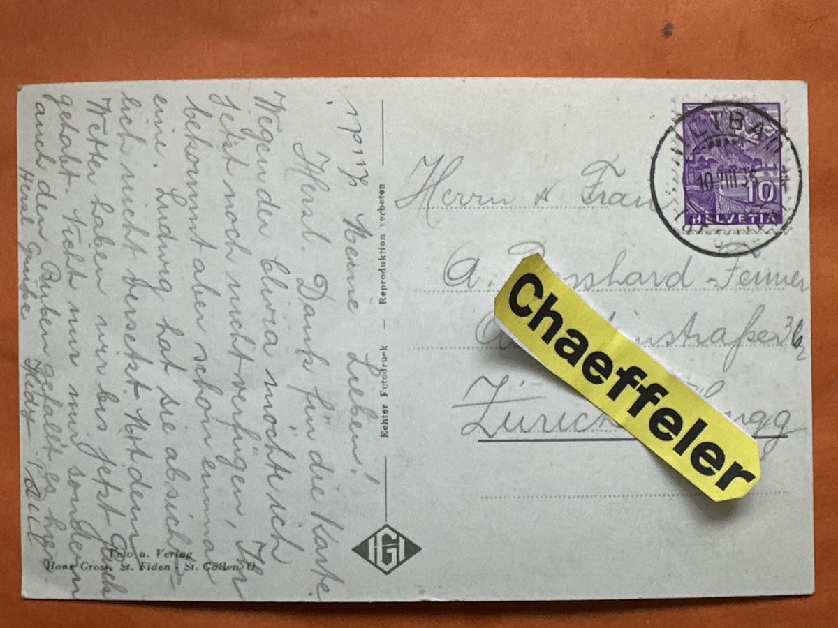 Cartes postales: Alte Ansichtskarte Kurhaus Rietbad, Toggenburg, Schweiz – D'occasion à Zürich par Chaeffeler 1
