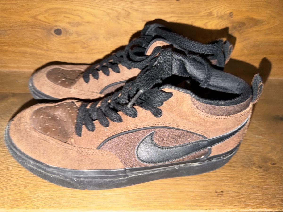 Nike Herrenschuhe: Nike Sb React Leo Skateschuhe, Gr 44, Braun – Gebraucht aus Birmensdorf ZH von PolzerJ1 1